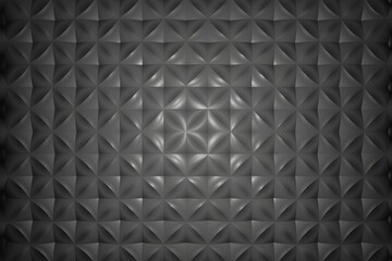 Black color pattern texture background, ornament wallpaper