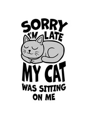 sorry cat was sitting 