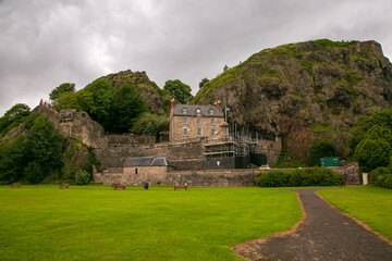 Fototapeta na wymiar Dumbarton Castle, Scotland