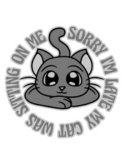 sorry cat was sitting 