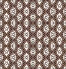 Seamless flowers pattern, small floral print.