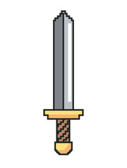 sword pixel art style