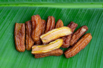 Sun dried bananas, Fruit snack