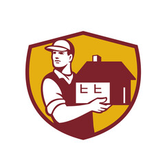 Mover Handling House Crest Retro