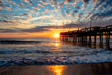 sunrise at Sandbridge 
