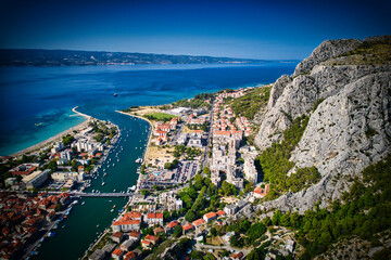 Fototapeta premium view of the city