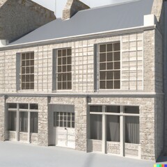 Traditional British Upmarket Residential Road