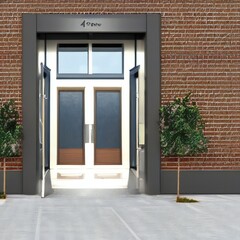 Elegant Luxury Entrance Doors