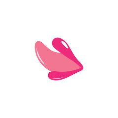 Tongue icon free vector