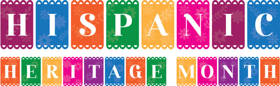 Hispanic Heritage Month Lace Banner