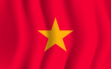 vietnam independence day. 2 september. vietnam flag independence background poster