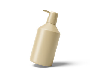 Soap Dispenser Bottle packaging with transparent background. 