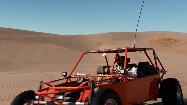 Slow Motion Dune Buggy Drive By