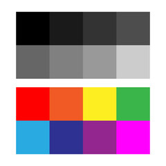 Fototapeta na wymiar Color palette, great design for any purposes. Rainbow background. Vector illustration. stock image. 