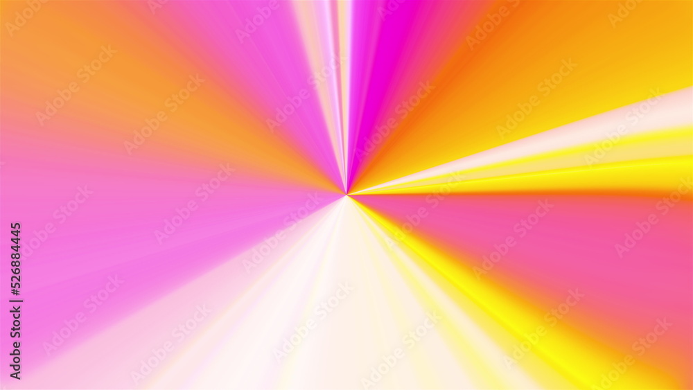 Poster gradient lines. computer generated 3d render