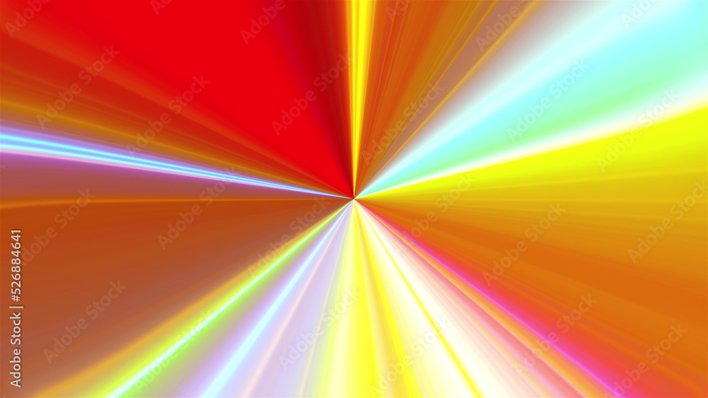 Poster gradient lines. computer generated 3d render