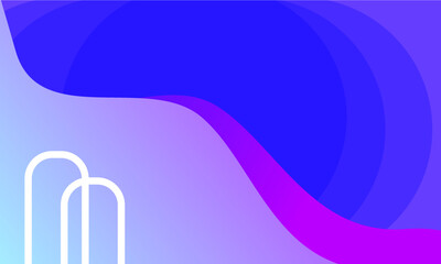 Abstract modern background design with cool color degradation for flyer banners and presentations, with space for text