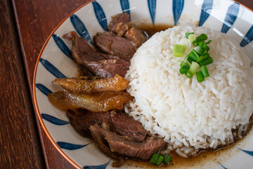 Braised Beef Rice