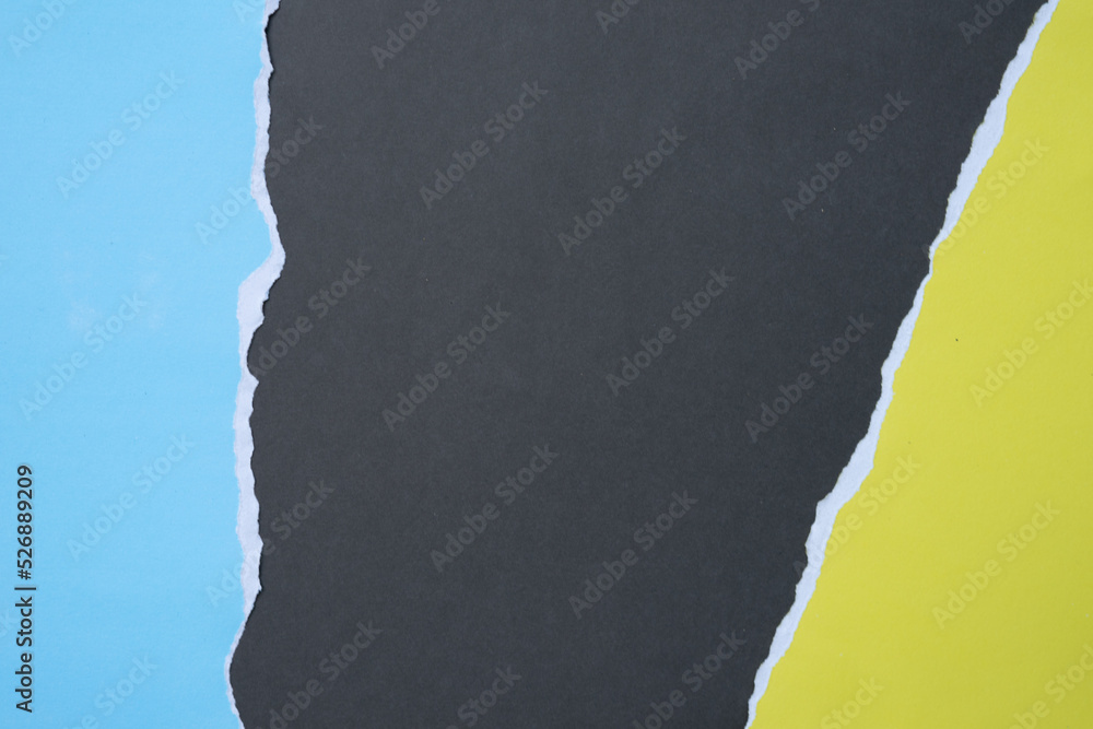 Aufkleber abstract torn paper in flat lay background for copy space design