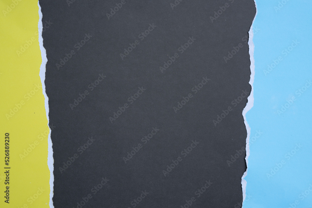 Aufkleber abstract torn paper in flat lay background for copy space design