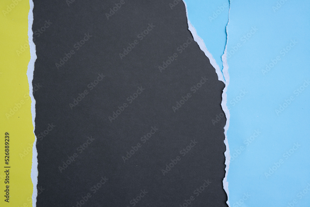 Aufkleber abstract torn paper in flat lay background for copy space design