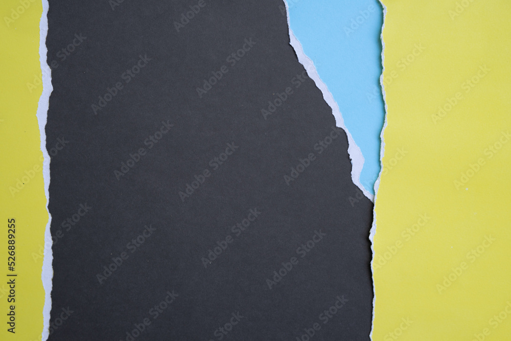 Aufkleber abstract torn paper in flat lay background for copy space design
