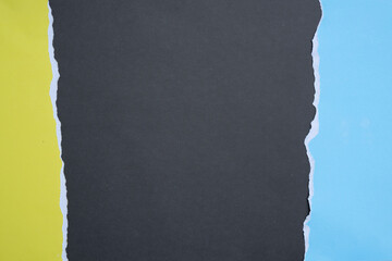 abstract torn paper in flat lay background for copy space design