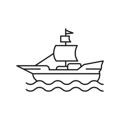 pirate ship icon