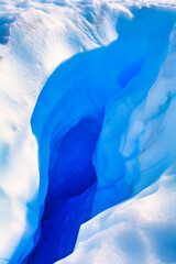 パタゴニア地方の美しい氷河