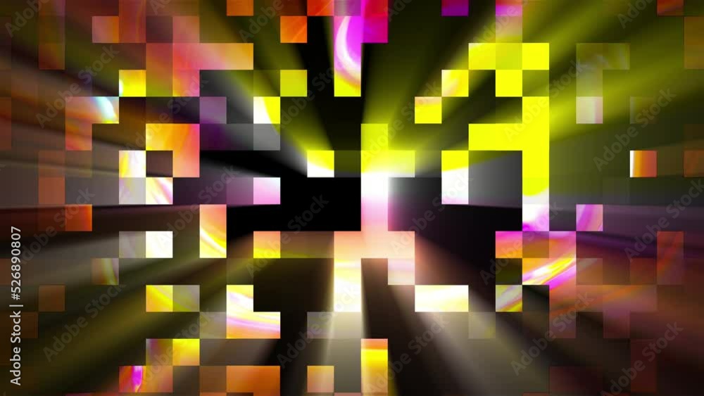 Aufkleber blocks with shine. computer generated 3d render