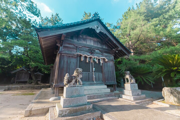 Fototapeta premium 糸島の白山神社(しらやまじんじゃ) in 福岡