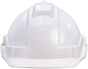 White safety helmet or hard cap  isolated on white background, Construction hat on white background PNG File. - obrazy, fototapety, plakaty