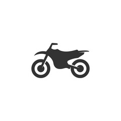 Motorcycle icon logo design