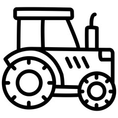 tractor vehicle icon