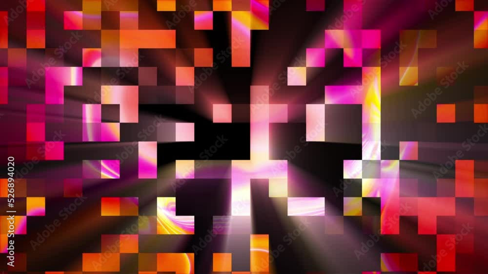 Poster blocks with shine. computer generated 3d render