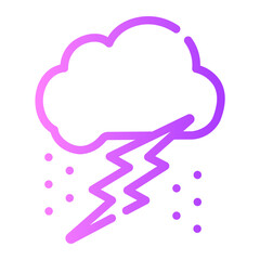 thunderstorm icon