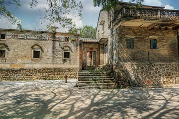 Foshan city, Guangdong, China. Shishan Libian ancient village with a history of 800 years, a...