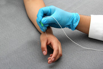 Electromyography is a graphic recording technique of the electrical activity of the muscles known...