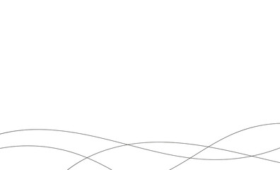 Abstract simple lines banner background template. 