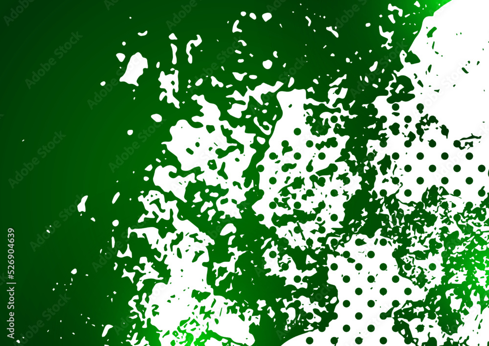 Poster random spotted abstract background effect, many dots. simple design. vector