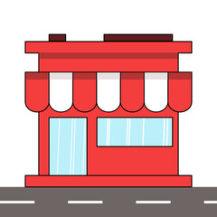 illustration of a store