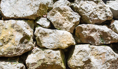 conceptual image stone wall background