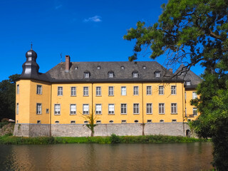 Schloss Dyck beautiful german water castle in Juechen