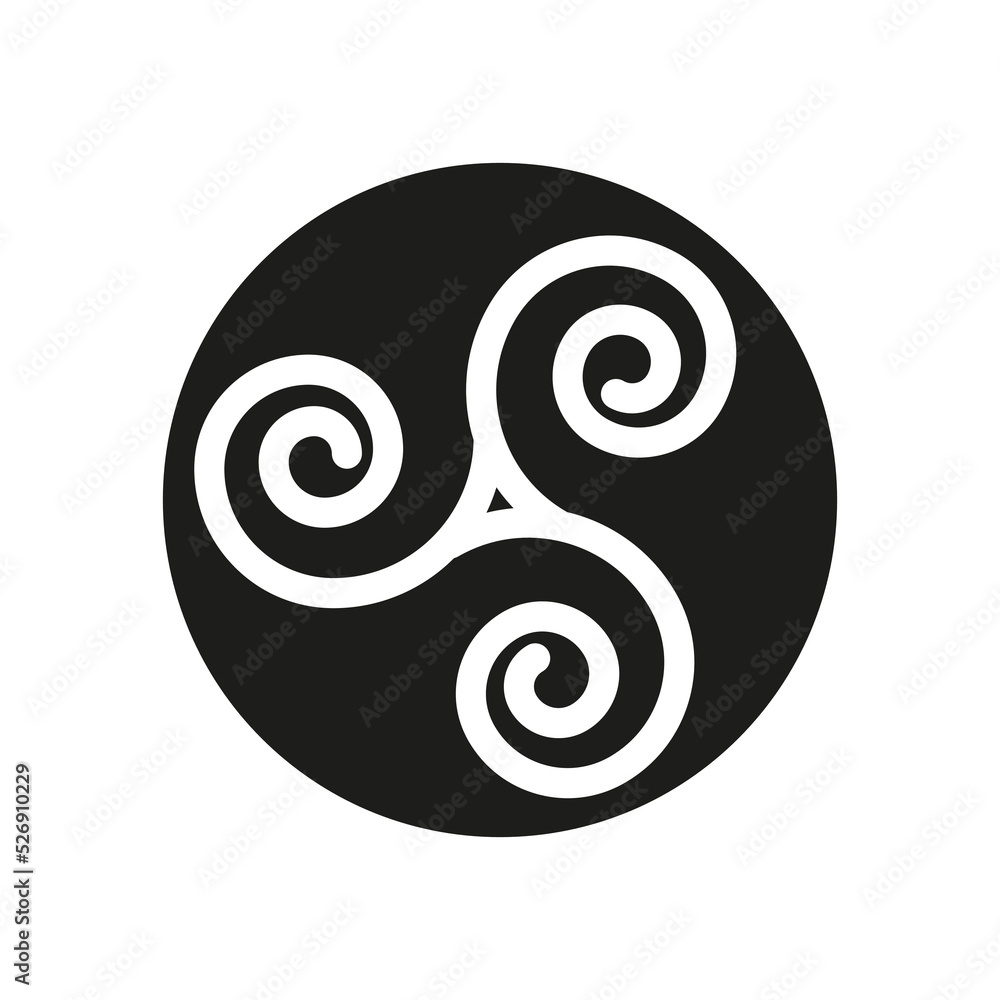 Poster circle with pattern icon. round frame. geometric element. vector illustration. stock image.