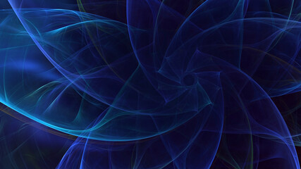 3D rendering abstract colorful fractal light background