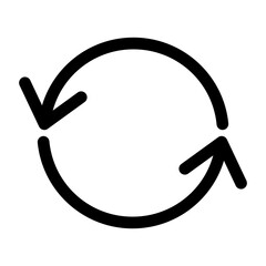 Circular Refresh Arrows icon