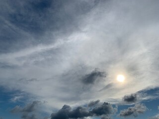 Obraz premium time lapse clouds