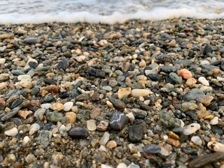 stones on the beach