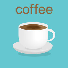 Coffee on Cup espresso cafe.