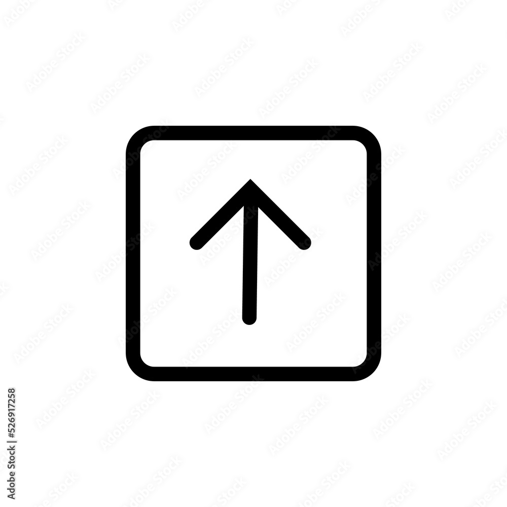 Fototapete shift icon design. text or document processing applications for ui ux element collection or website 